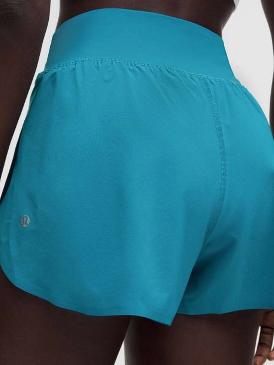 lululemon athletica Pants - Lululemon Fast and Free High-Rise Split Shorts 3” Hawaiian Blue Medium